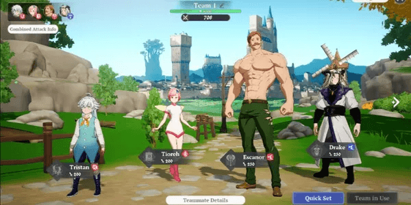 7ds Origin | Starter Escanor & Drake [Sea]