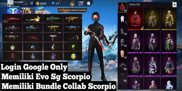 Gambar Product FREE FIRE NEWBIE MURAH & BERGARANSI 100%