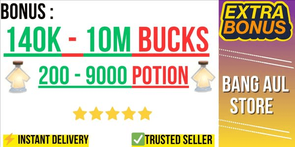 Gambar Product Akun Adopt Me (Bonus Age Potions + Bonus Bucks)