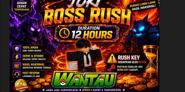 Gambar Product Joki Boss Rush 12 Jam | Sailor Piece
