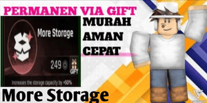 More Storage