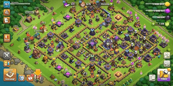 Gambar Product TH 15 STATE WALL~VERY GOOD DEFENSE AND GOOD TROOPS~SUITABLE FOR WAR