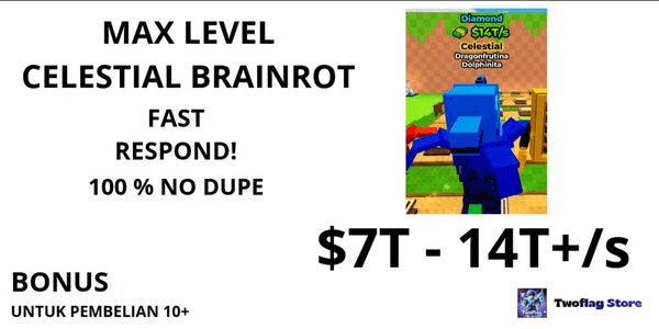 Gambar Product Max Level Celestial Brainrot (Instant Delivery)