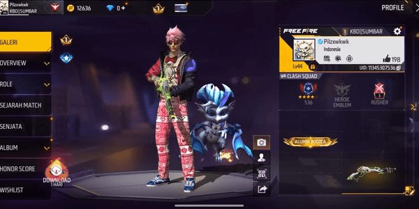 Gambar Product FF Sultan Account | Luxury Weapon Bundle | Safe Guarantee! #404