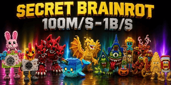 Gambar Product Akun starter Brainrot secret 100m/s-1b/s (Wajib baca Deskripsi!)