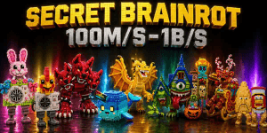 Akun starter Brainrot secret 100m/s-1b/s (Must read Description!)