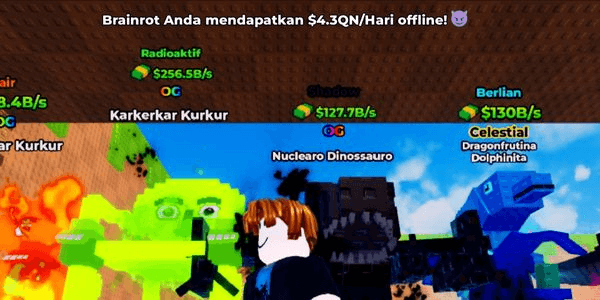 Gambar Product brainrot OG Mutasi Random 5x