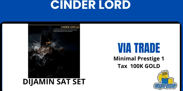 Cinder Lord - Colossal Titan Skin
