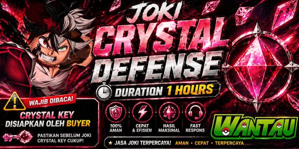 Gambar Product Joki Crystal Defense 1 Jam | Sailor Piece