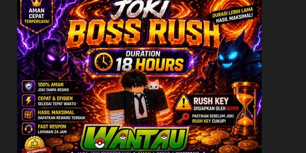 Gambar Product Joki Boss Rush 18 Jam | Sailor Piece