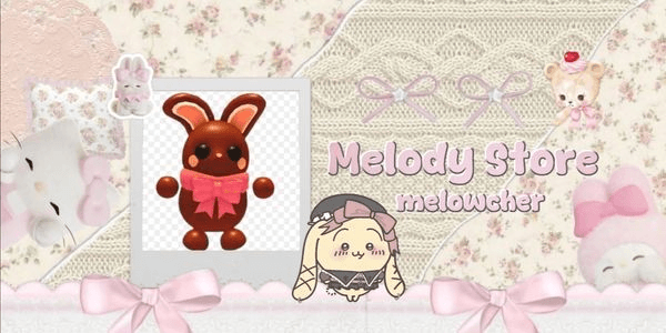 Gambar Product Milk Choccybunny Normal Adopt Me