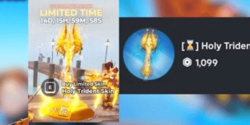 Gambar Product Skin Rod Holy Trident ( via trade )