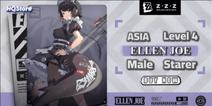 Starter account | Asia | LV4 Ellen Joe | Male | Zenless Zone Zero