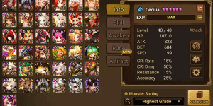 Asia 4 LD5 Akroma, Berghild, Dark Jin and Giselle + 154 NB5, 462 6Star Monster