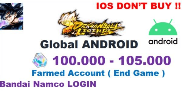 Gambar Product Akun Dragonball legends Global-3