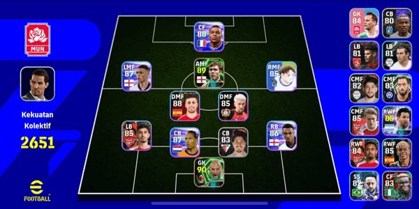 Gambar Product (0474) MOBILE || POWER STRENGTH 2651 || EPIC CHRISTIAN ABBIATI PAUL SCHOLES SAFEE SALI || SHOWTIME MESSI