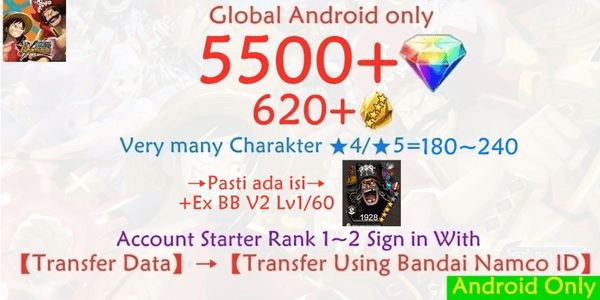 Akun OPBR ONE PIECE Bounty Rush-16