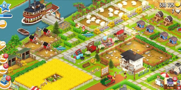 Gambar Product Farm Hay Day Level 42 Full Dekorasi Bagus