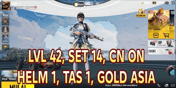 Gambar Product AKM SKIN AKUN PUBG MOBILE