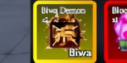 Gambar Product Biwa demon | demon blade | via trade