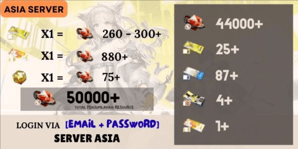 Gambar Product Akun Reroll Arknights Endfield - 1