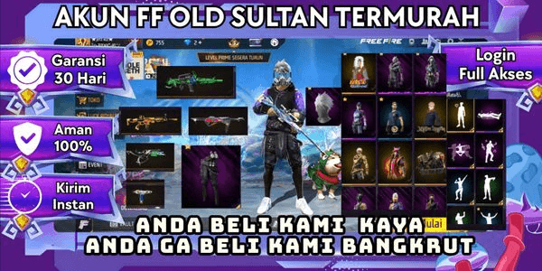 Gambar Product Akun FF LVL 50+ LIKE 1K+ | Spek Di Deskripsi/Gambar