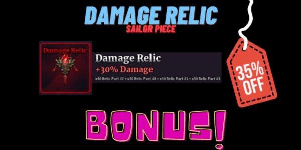 Gambar Product Damage relic set