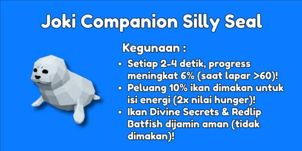 Fish - Joki Companion Silly Seal