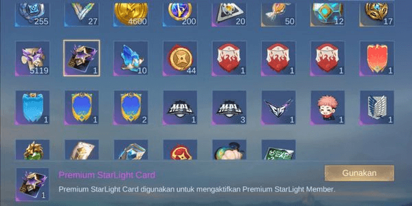 Gambar Product Premium Starlight Card
