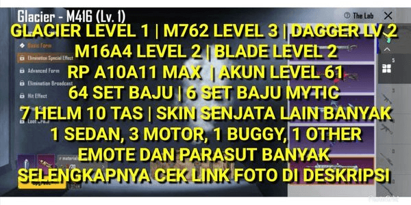 Gambar Product TERMURAH GLACIER LEVEL 1 INDONESIA
