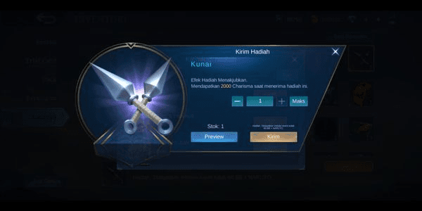 Gambar Product Kunai