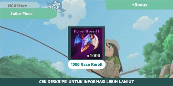 Gambar Product Race Reroll