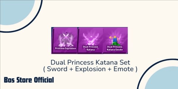 Gambar Product Dual Princess Katana set