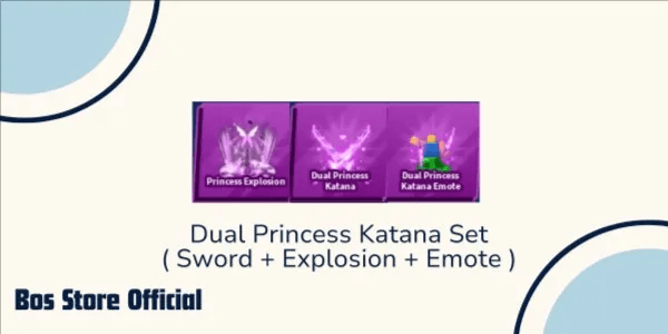 Dual Princess Katana set