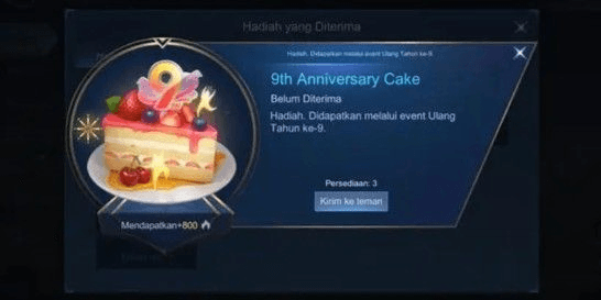 Gambar Product 9th Anniversary Cake
