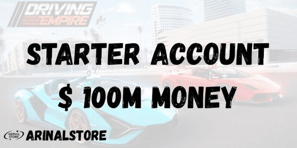 Gambar Product Akun Driving Empire Money 100M+