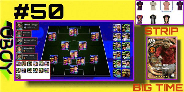 Gambar Product EFOOTBALL ACCOUNT SEMI LEGENDS
