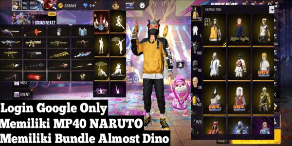 Gambar Product AKUN FREE FIRE NEWBIE MURAH DAN AMAN 100%