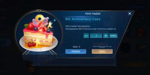 Gambar Product 9th Anniversary Cake