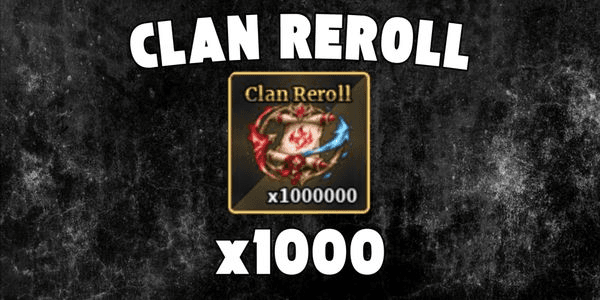 Gambar Product Clan Reroll