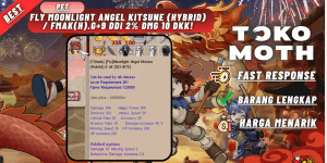 Fly moonlight Angel Kitsune (Hybrid) / FMAK(H).G+9 DDI 2% Dmg 10 dkk!