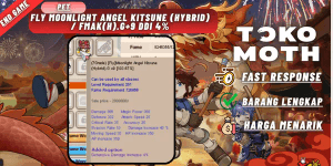 Fly moonlight Angel Kitsune (Hybrid) / FMAK(H).G+9 DDI 4%