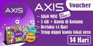 Axis 5GB 15 hari