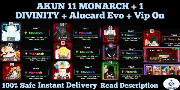 Gambar Product Akun Anime Vanguard #2