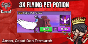 Flying Pet Potion 3x