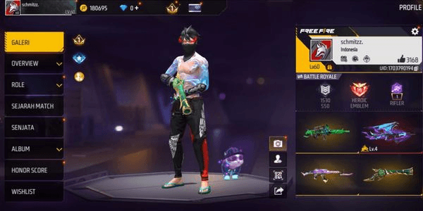 Gambar Product AKUN FF MURAH & BERGARANSI