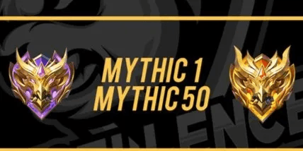 Paket Rank Mythic 1-Mythic 50