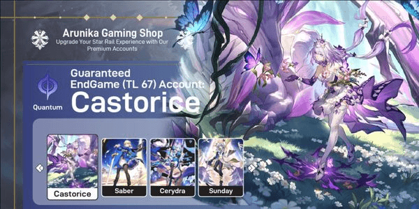 Gambar Product ENDGAME ACCOUNT - RATE ON! (BANNER CHAR) + LIMITED 14 CHARACTERS - CASTORICE + SABER + CERYDRA + SUNDAY || CHECK DESCRIPTION FOR DETAILS [ASIA]