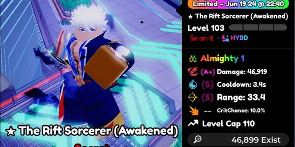 Gambar Product The Rift Sorcerer (Awakened)/Gojo Evo Trait Almighty