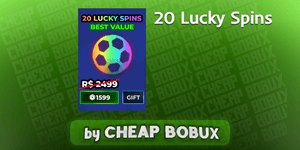 20 Lucky Spins (Style)